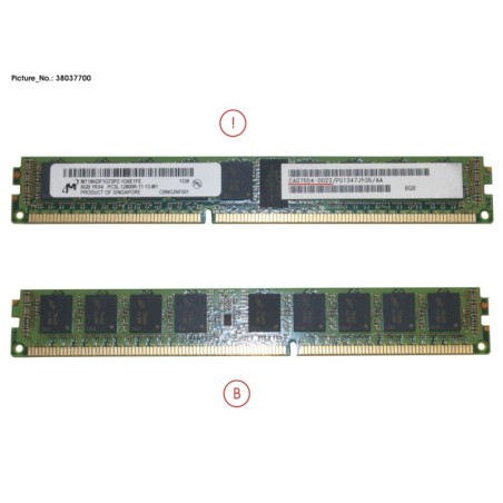 38037700 - DX100.200 S3 CACHEMEM 8GB 1X DIMM