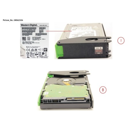 38062326 - DX S3.S4 HDDE HD DRIVE 8TB 7.2K