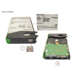 38063426 - DX S4 HD-DE SED DRIVE 3.5  12TB 7.2K