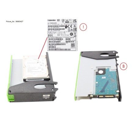 38063427 - DX S4 HD-DE HD DRIVE 1.2TB 10K