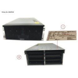 38049538 - DX S4 HD-DE 1.200 ENCL WO PSU.IOM.FEM12G