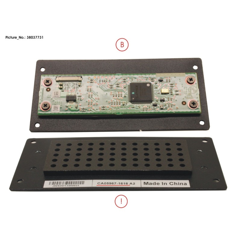 38037731 - DX S3 HD-DE.JX6 DRIVE ACT. PANEL DAP