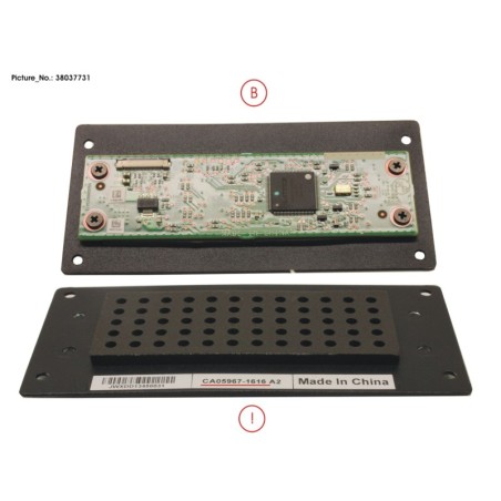 38037731 - DX S3 HD-DE.JX6 DRIVE ACT. PANEL DAP