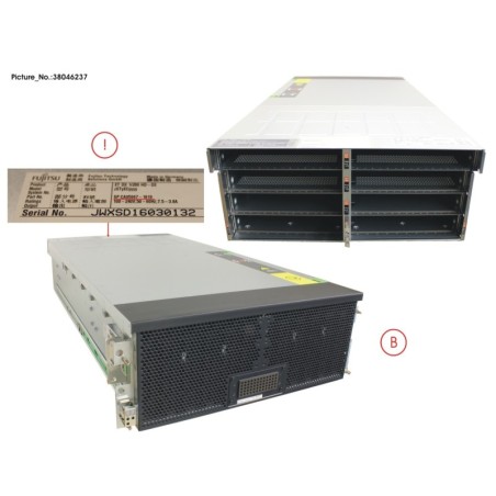 38046237 - DX S3 HD-DE 1.200 ENCL WO PSU.IOM.FEM12G