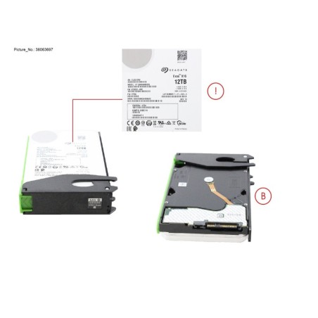 38063697 - DX FIPS HDDE NLSAS HD DRIVE 3.5 12TB