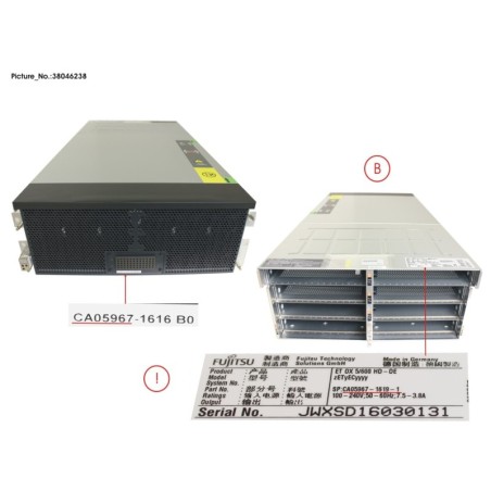 38046238 - DX S3 HD-DE 5.600 ENCL WO PSU.IOM.FEM12G