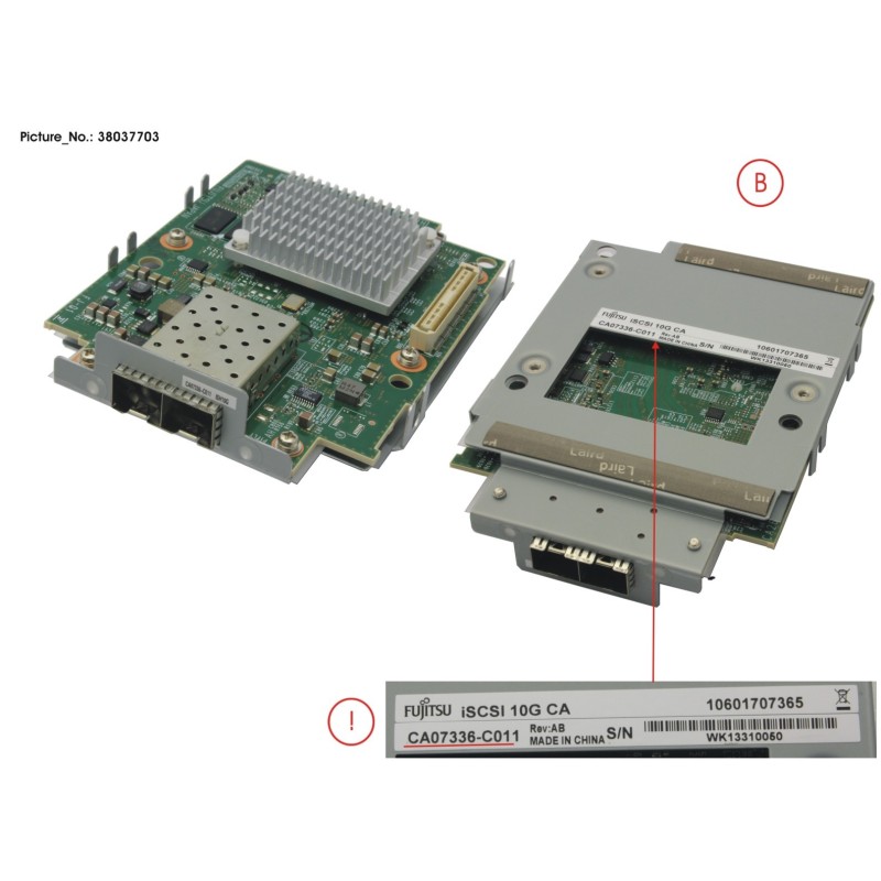 38037703 - DX100.200 S3 DB ISCSI 2PORT 10G VLAN