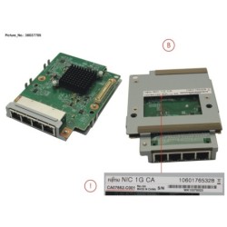 38037705 - DX100.200 S3 CA NIC 4P 1G