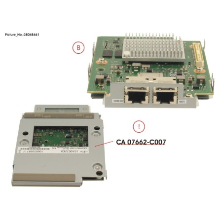38048461 - DX1.200 S3 SPARE CA ISCSI 2P 10GBASE-T