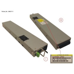 38037711 - DX500.600 S3 CE POWER SUPPLY UNIT PSU
