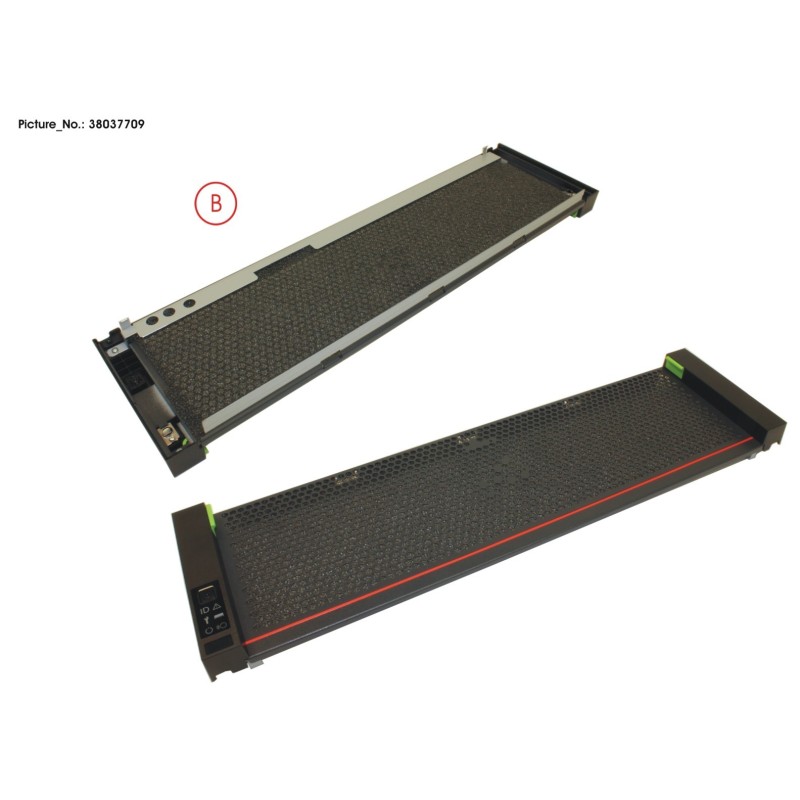 38037709 - DX500.600 S3 CE FRONT BEZEL