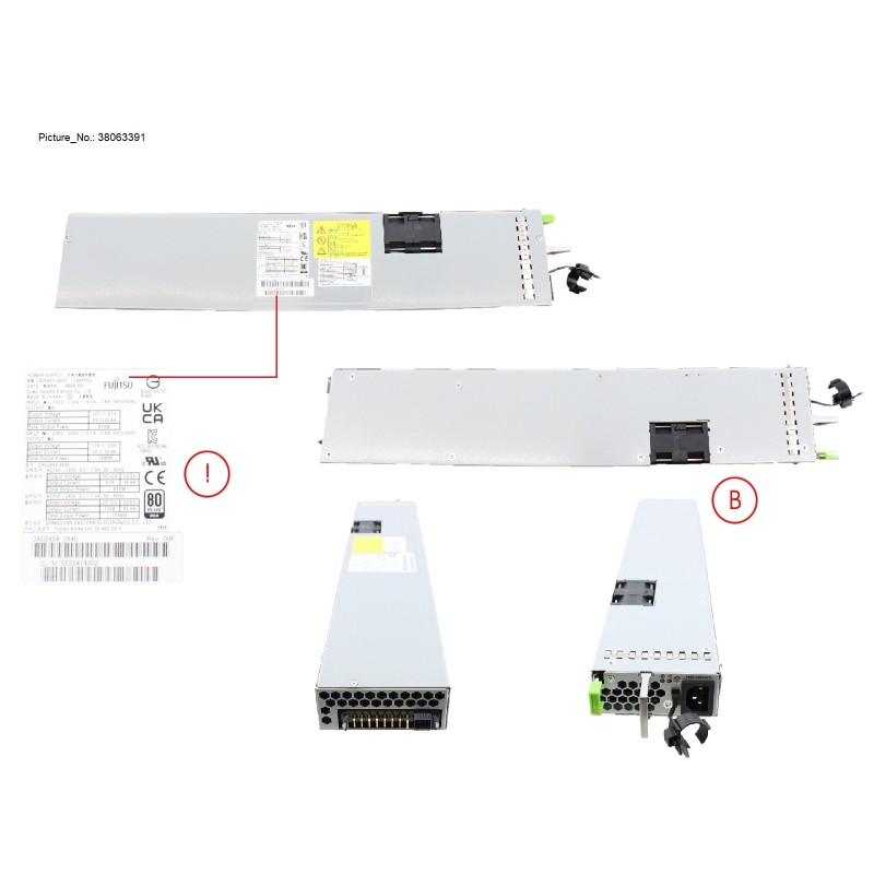 38063391 - DX S4 HE SPARE FE.CE PSU