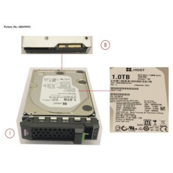 38049593 - HD SATA 6G 1TB 7.2K HOT PL 3.5  BC
