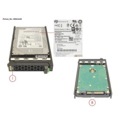 38063640 - HD SAS 12G 2TB 7K2 512E HOT PL SFF BC
