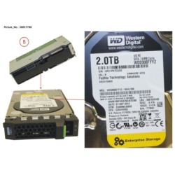 38037788 - HD SATA 6G 2TB 7.2K HOT PL 3.5   BC