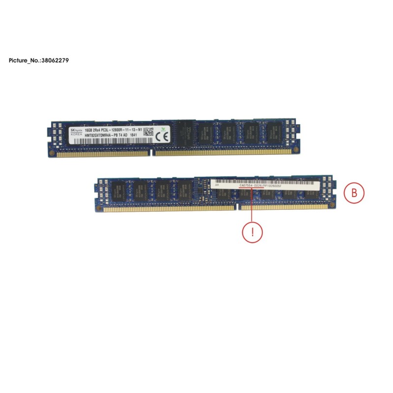 38062279 - DX100.200 16GB DIMM X1 UNIFIED