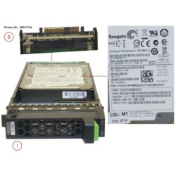 38037756 - DX S3 HD SED 1.2TB 10KRPM 2.5  X1