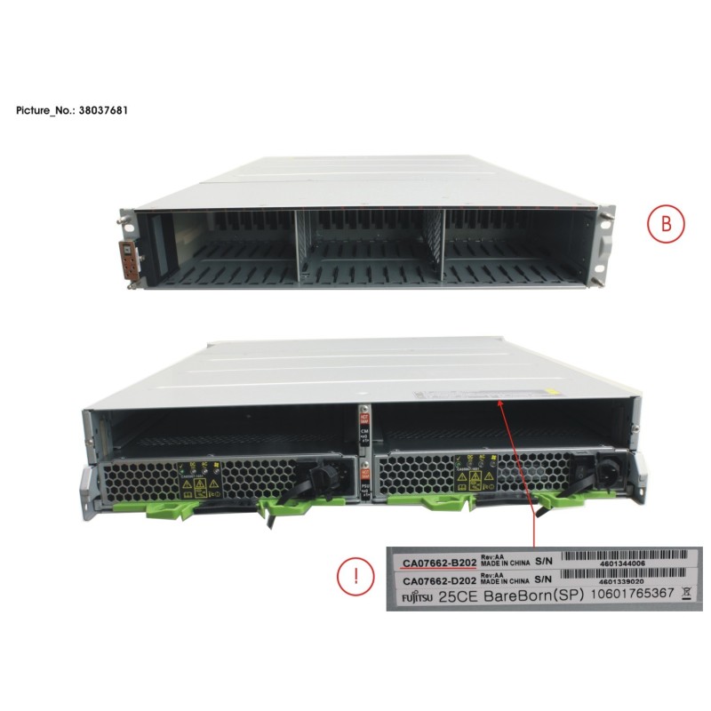 38037681 - DX100 S3 CONTROLLER ENCL. 2.5 WO PSU.CM