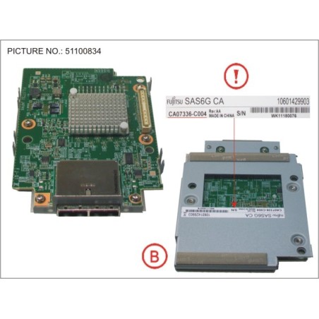 38018422 - DX80.90 S2 INTERFCARD SAS 2PORT 6G