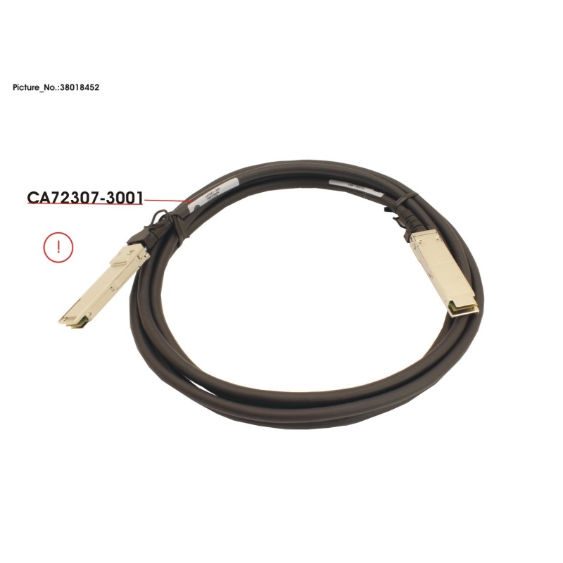 38018452 - DX SAS CABLE. COPPER. 3M