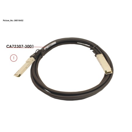 38018452 - DX SAS CABLE. COPPER. 3M
