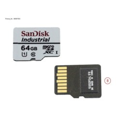 38067053 - MICROSD CARD 64GB FOR IRMC S6