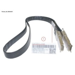 38044551 - DX S3 HE QSFP+ CU CABLE 1.1M