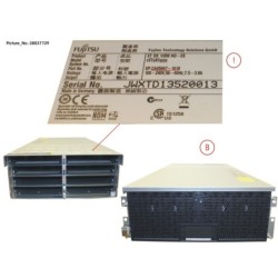38037729 - DX S3 HD-DE ENCL. 100.200  WO PSU.IOM 6G