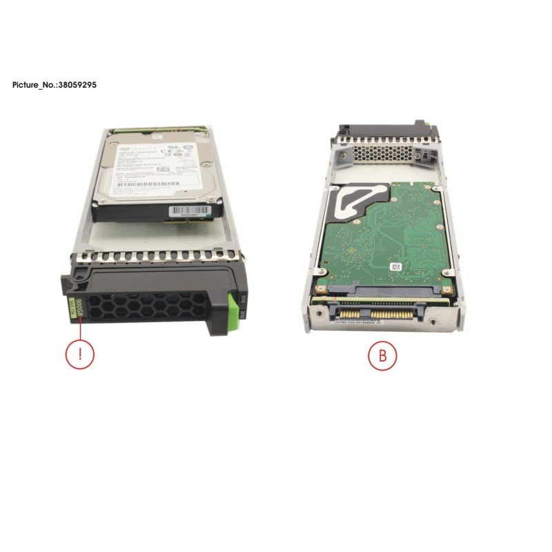 38059295 - JX40 S2 HD DRIVE SAS 900GB 15K 12G 512N
