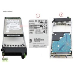 38063228 - JX40 S2 HD DRIVE SAS 900GB 15K 12G 512N