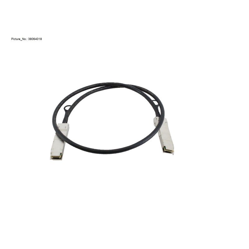 38064018 - 40GBE QSFP CABLE 1M (STACKING)