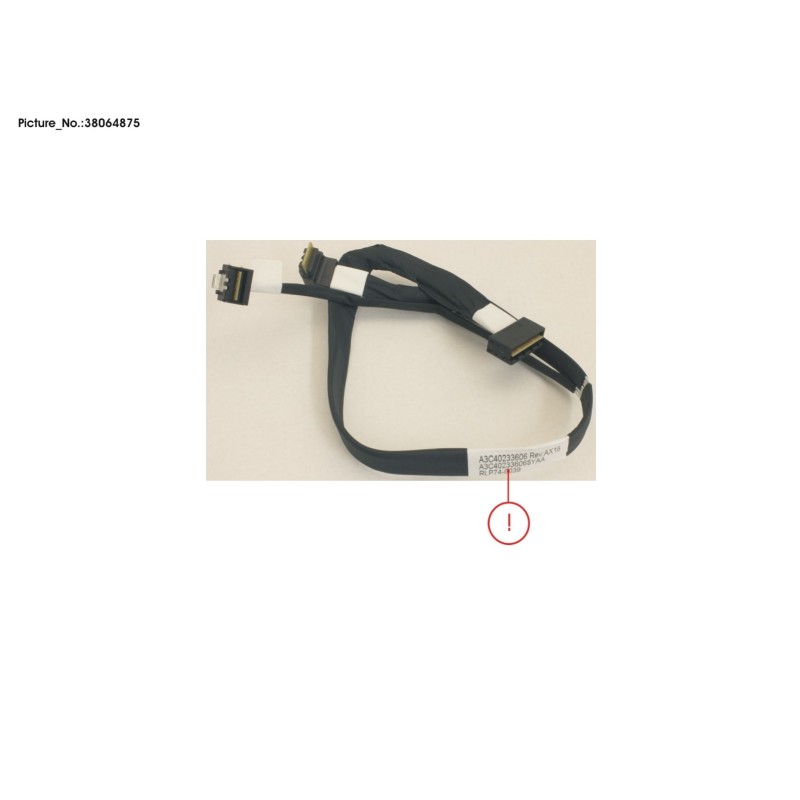 38064875 - CX2560 ONBOARD SATA CABLE