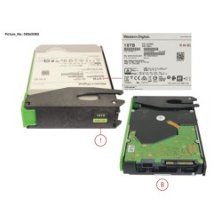 38065080 - JX60 S2 HD SAS 18TB 7K2 12G 512E