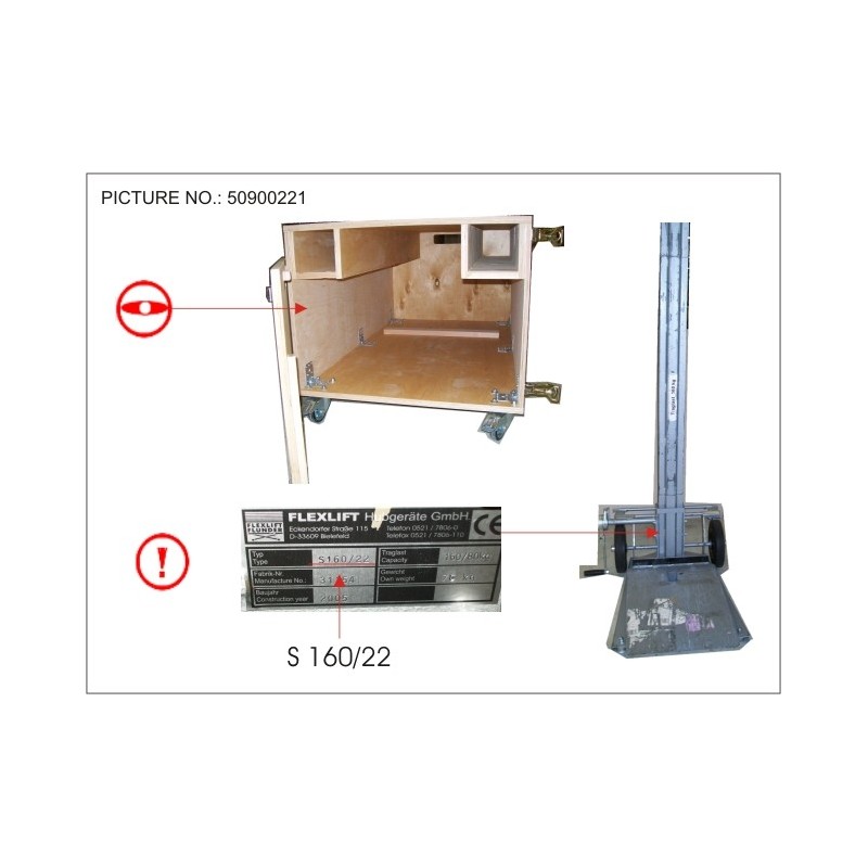 02092650 - LIFTER S160 160.22