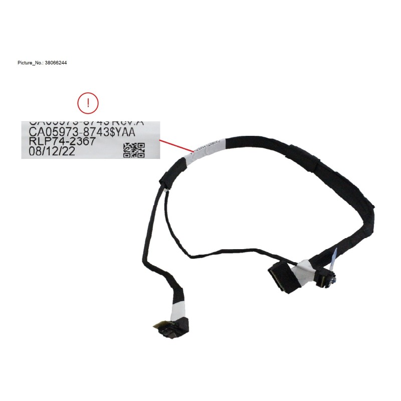 38066244 - CX2560M7 ONBOARD SATA CABLE