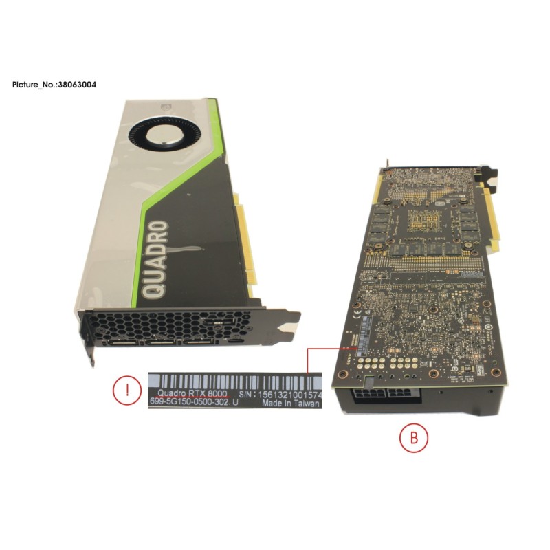 38063004 - PGRA CP NVIDIA QUADRO RTX8000
