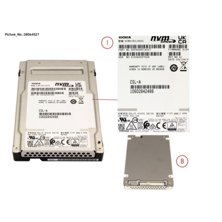 38064527 - SSD PCIE4 SFF RI 960GB