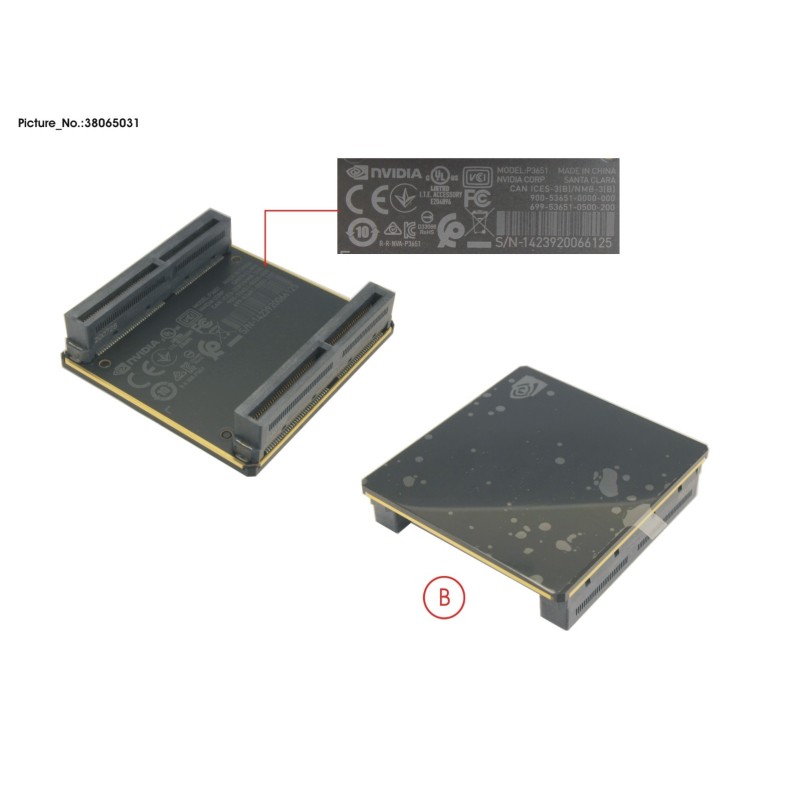 38065031 - 2-WAY 2-SLOT X16 NVLINK BRIDGE