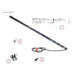 38064984 - METERED PDU 3PH 32A IEC309 36X COMBINATI