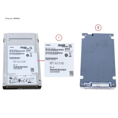 38066558 - SSD PCIE5 SFF RI 1.92TB