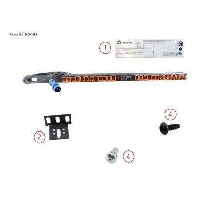 38064985 - SWITCHED PDU 16A IEC309 18XC13 6XC19