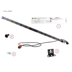 38064987 - SWITCHED PDU 3PH 16A IEC309 24XC13 12XC1