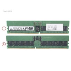 38067309 - 32GB (1X32GB) 2RX8 DDR5-5600 R ECC