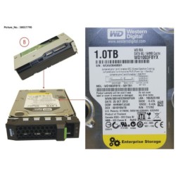 38037790 - HD SATA 6G 1TB 7.2K HOT PL 3.5   BC