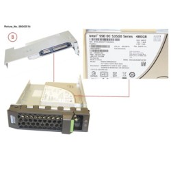 38042516 - SSD SATA 6G 480GB READ-INTEN 3.5  H-P EP
