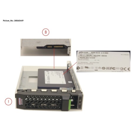 38060449 - SSD SATA 6G 960GB READ-INT. 3.5  H-P EP