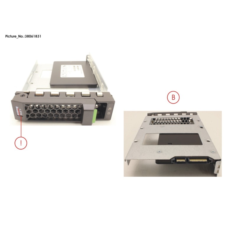 38061831 - SSD SATA 6G 1.92TB MIXED-USE 3.5  H-P EP