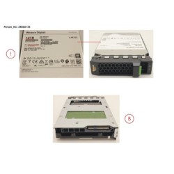 38060135 - HD SAS 12G 12TB 7.2K 512E SED H-PL 3.5