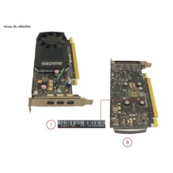 38063026 - NVIDIA QUADRO P400 2GB. LOW PROFILE