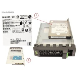 38064576 - HD SAS 12G 2.4TB IN LFF SLIM